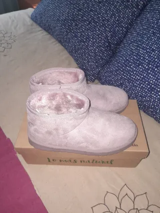 Botas invierno estilo UGG rosas