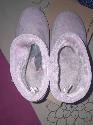 Botas invierno estilo UGG rosas