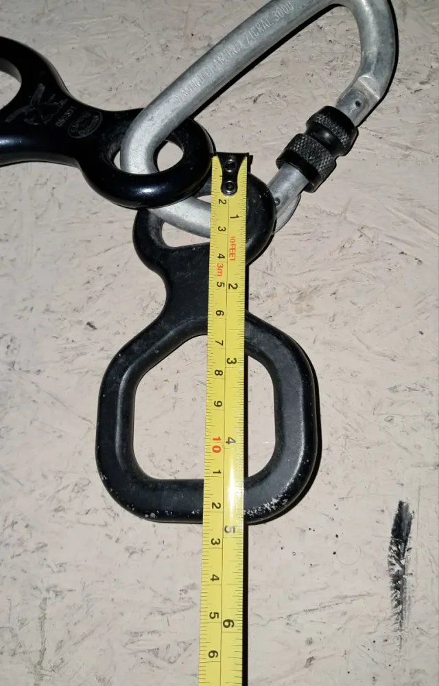 Lote 2 Descendedores + 1 Mosquetón Escalada zicral