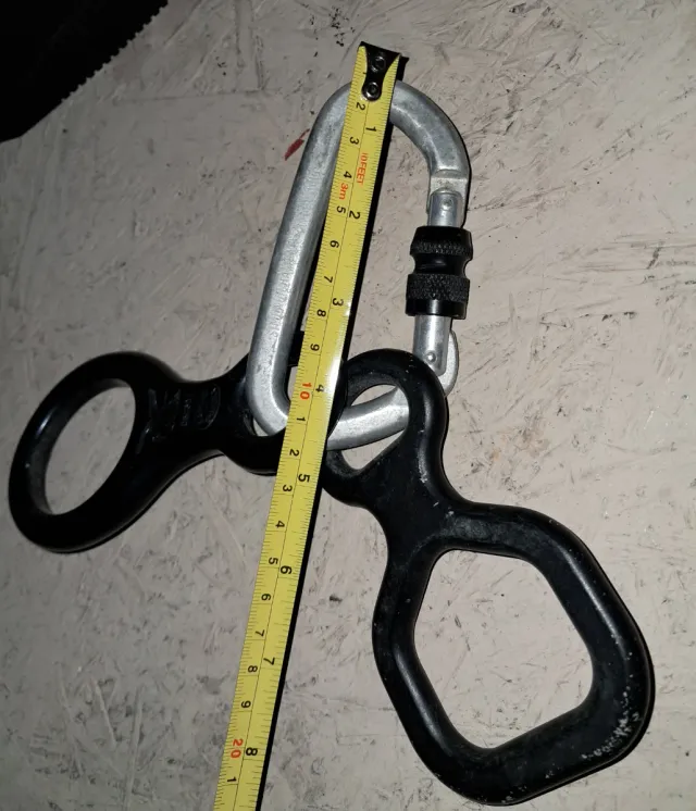 Lote 2 Descendedores + 1 Mosquetón Escalada zicral