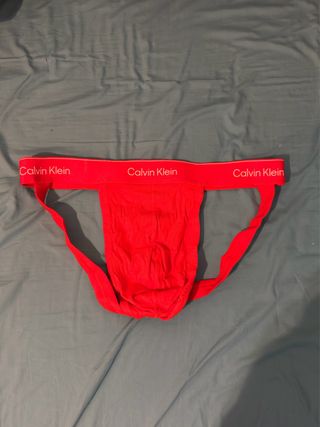 Suspensorio Calvin Klein Rojo naranja