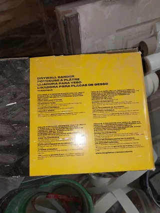 Lijadora de placas de yeso