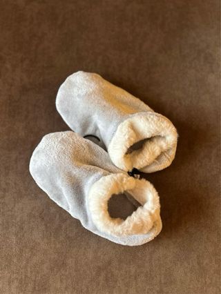 Pantofole donna OVS 36/37 grigie argento