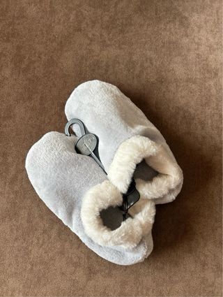 Pantofole donna OVS 36/37 grigie argento