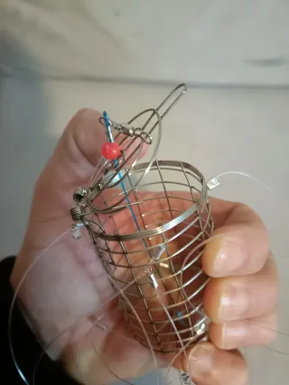 Trampa para cangrejos y pesca