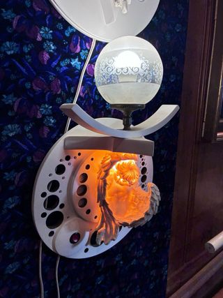 Lámparas artesanales de pared porcelana