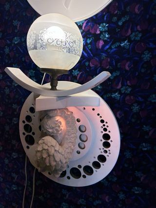 Lámparas artesanales de pared porcelana