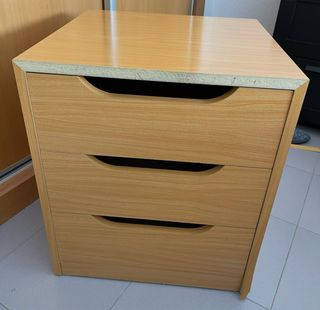 Cajonera 3 cajones madera