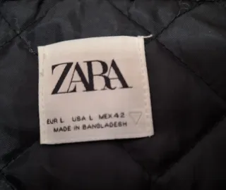 Chaqueta Zara cuadros sport hombre