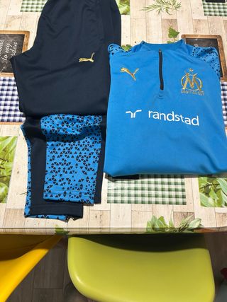 Chándal Puma Azul y Negro