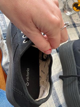 Bambas Victoria negras talla 37