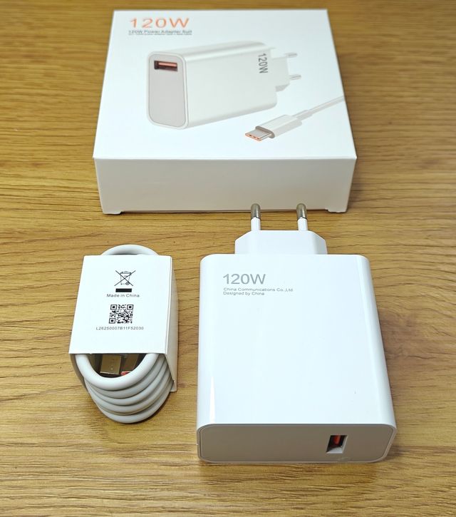 Caricabatterie rapido 120W compatibile Xiaomi OPPO POCO