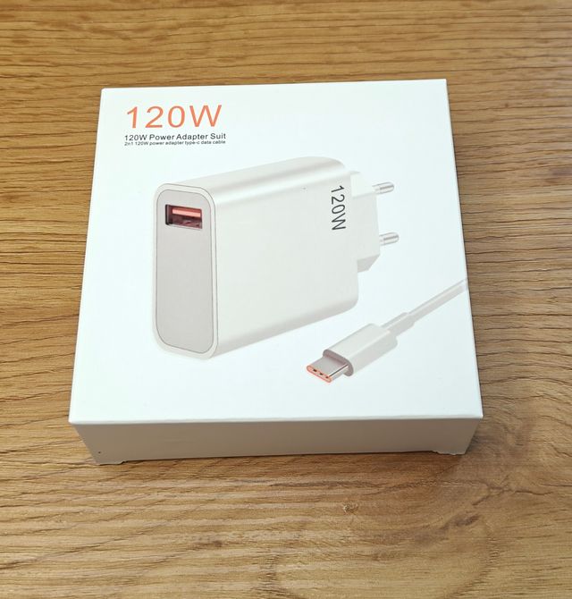 Caricabatterie rapido 120W compatibile Xiaomi OPPO POCO