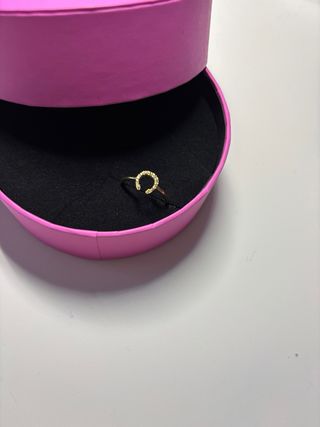 Anillo Tous Oro Herradura Diamantes