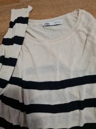 Lote Ropa Beige, Azul y Blanco Talla M