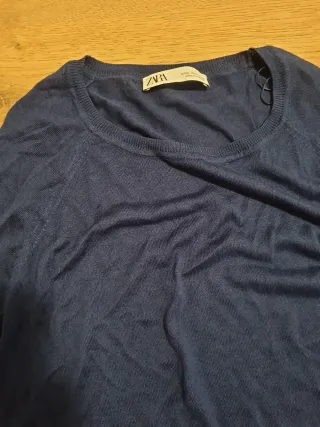 Lote Ropa Beige, Azul y Blanco Talla M