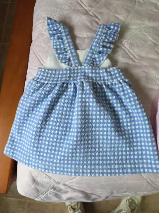 Lote 3 Vestidos Verano Niña 9-12 Meses