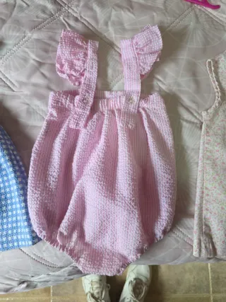 Lote 3 Vestidos Verano Niña 9-12 Meses