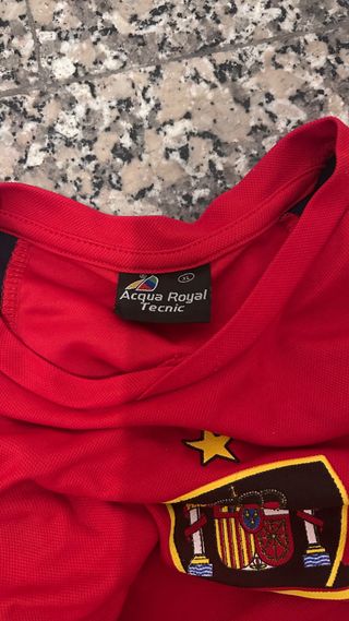 Camiseta Selección Española Roja y Amarilla