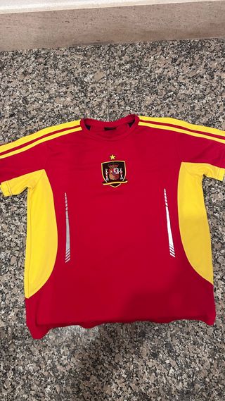 Camiseta Selección Española Roja y Amarilla