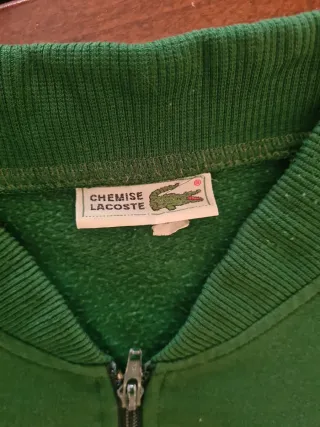 Tuta sportiva uomo Lacoste verde