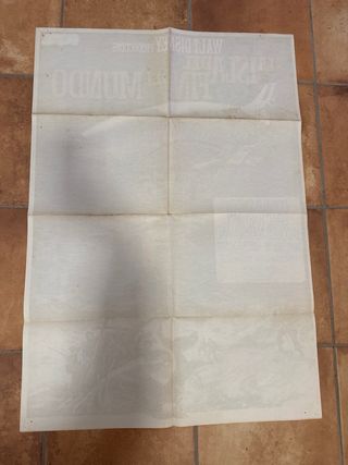 Póster La Isla del Fin del Mundo Walt Disney 1975