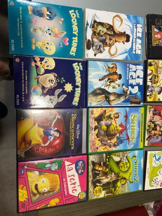 16 DVD cine infantil juvenil