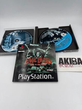 PS1 Evil Dead: Hail to the King PAL España