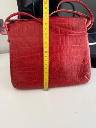 Borsa Fendi Rossa Coccodrillo
