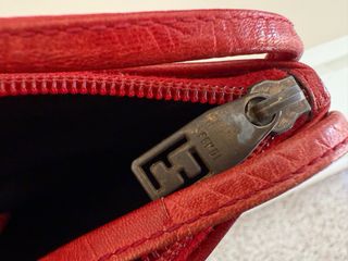 Borsa Fendi Rossa Coccodrillo