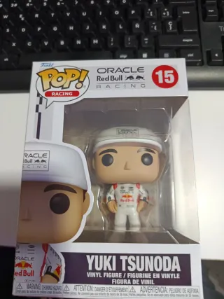 Funko Pop! Yuki Tsunoda 15 Red Bull Racing