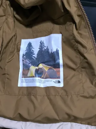 Chaqueta The North Face Mujer Beige/Marrón