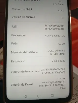 Huawei P smart 2021 Negro
