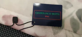 Corbata de lunares negra y blanca 100%100seda