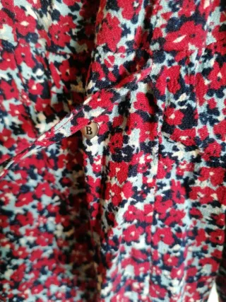 Vestido flores Brownie XS