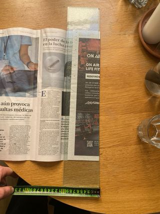 Vidrio cristal texturizado translúcido