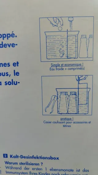 Tigex Esterilizador de frío para bebés 0-6m