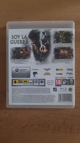 PS3 Warhammer 40000 Space Marine