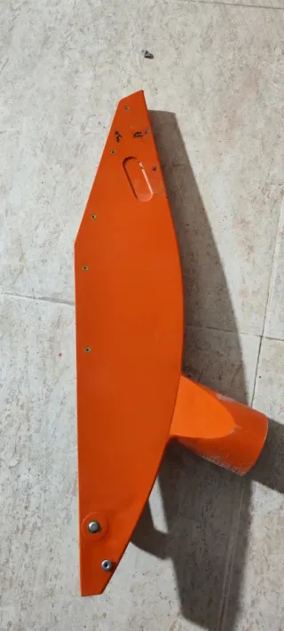 Protector sierra circular naranja