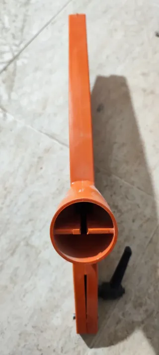 Protector sierra circular naranja