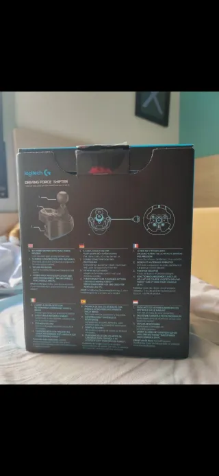 Logitech Shifter. No se ha usado nunca.