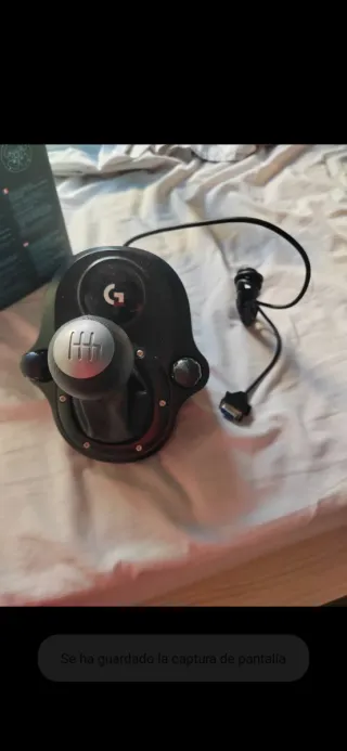 Logitech Shifter. No se ha usado nunca.