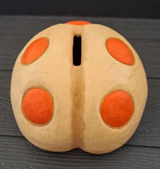Ceramica Thun salvadanaio coccinella 12x9