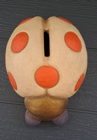 Ceramica Thun salvadanaio coccinella 12x9