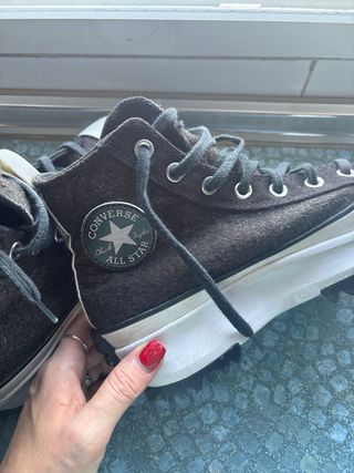 Converse Edición Limitada Negra tela de paño