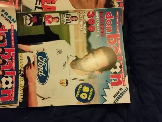 4 Revistas don balón antiguas fútbol