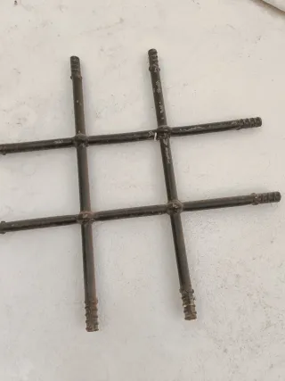 Reja de hierro forjado estilo medieval