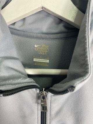 Sudadera Nike Gris y Azul , talla S