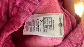 Abrigo/Pantalón Wedze Niña Rosa y Morado 5-6 años