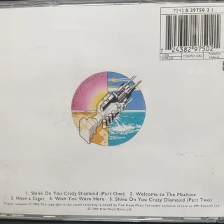 CD Pink Floyd Wish You Were Here